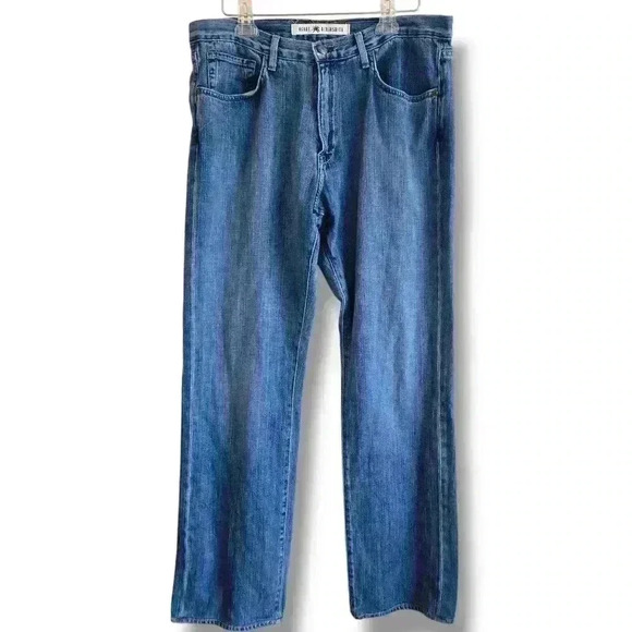 Agave Waterman Men's Denim Jeans Relaxed Fit-Straight Cut size 36 #006 - Picture 1 of 10